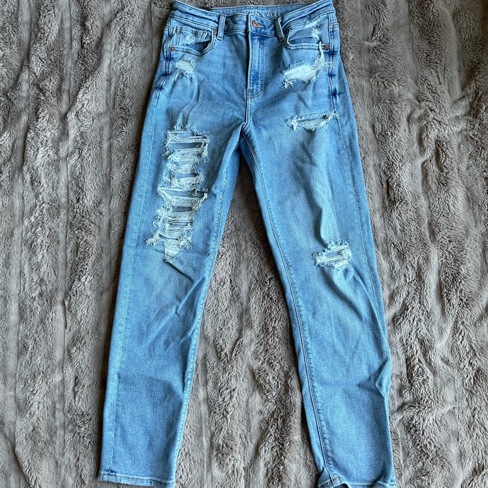 American Eagle Stretch Mom Jeans